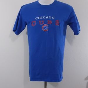 Chicago Cubs embroidered short sleeve t-shirt Med